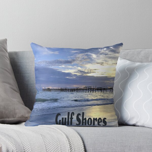 Item preview, Gulf Shores Alabama Beach Sunrise Pier designed and sold by mwagie.