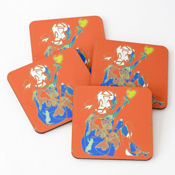 Item preview, Child with a heart in orange designed and sold by Nicole Leidenfrost.