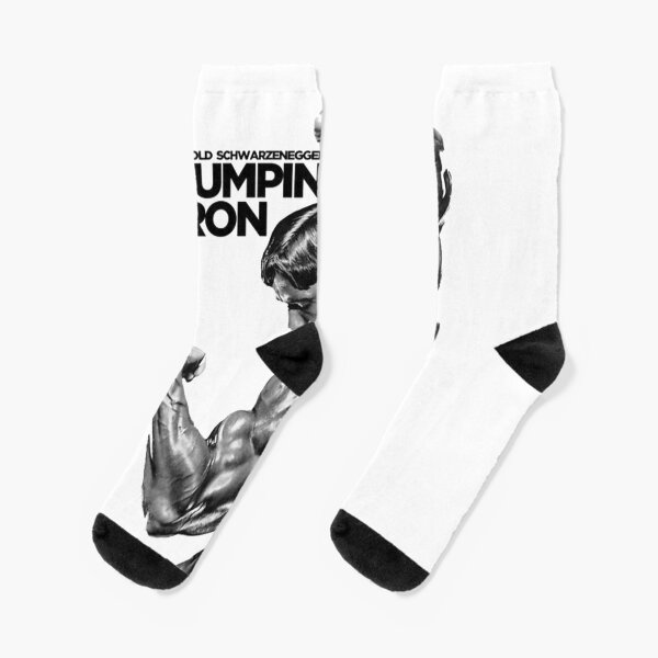Arnold Schwarzenegger pompant le fer Chaussettes