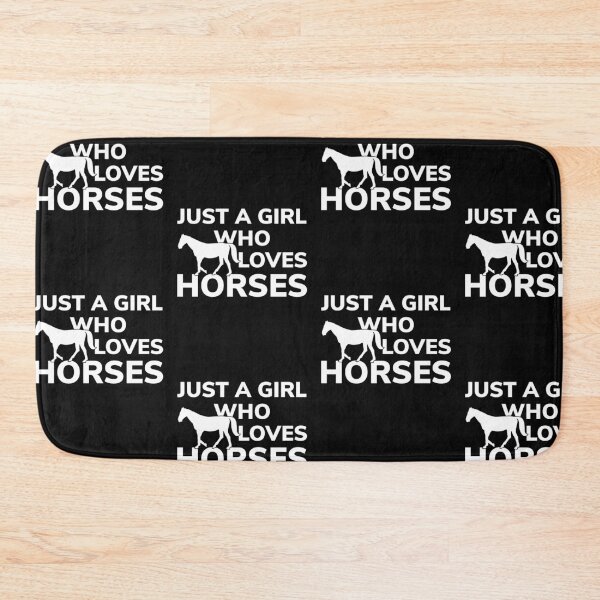 Item preview, Just a Girl Who Loves Horses designed and sold by EstelleStar.