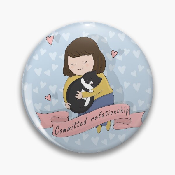 Item preview, Woman And Cat - Committed relationship designed and sold by ValentinaHramov.