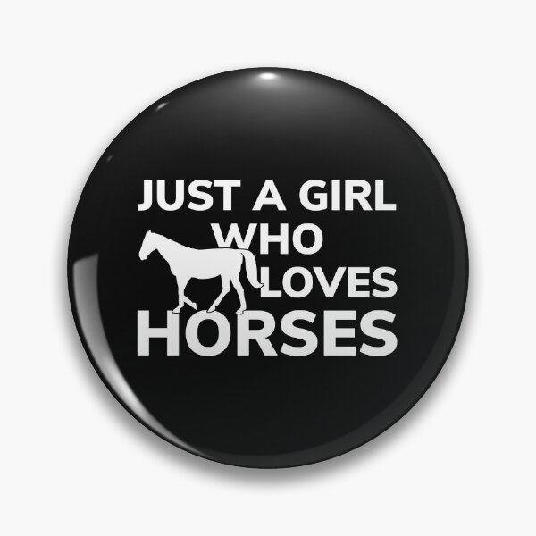 Item preview, Just a Girl Who Loves Horses designed and sold by EstelleStar.