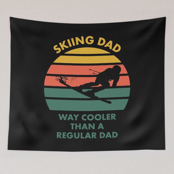 Item preview, Skiing DAD - Way Cooler Than a Regular Dad designed and sold by EstelleStar.