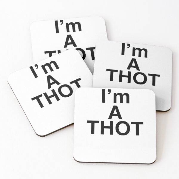 Item preview, I’m a thot - funny meme  designed and sold by StickerShed.