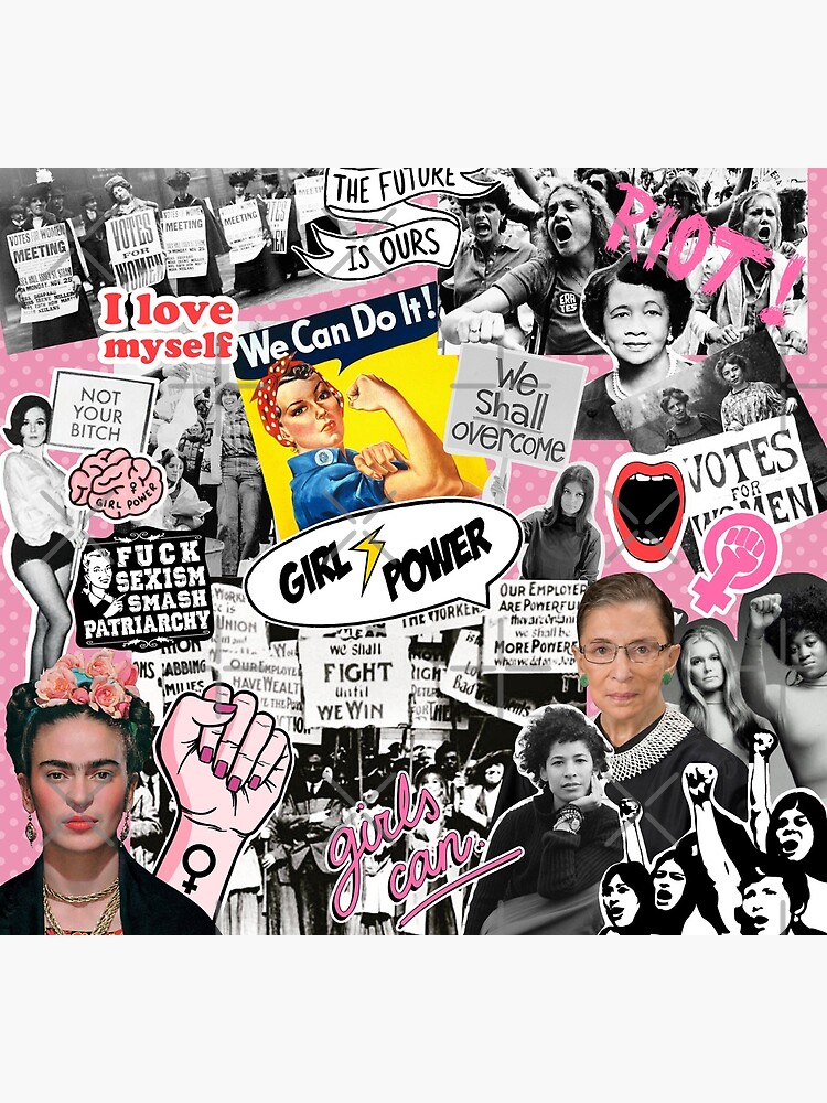Feminism collage by ValentinaHramov