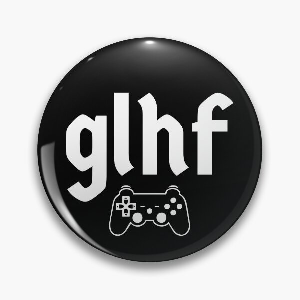 Artikelvorschau, Gamer GLHF Videospiel eSport entworfen und verkauft von playloud.