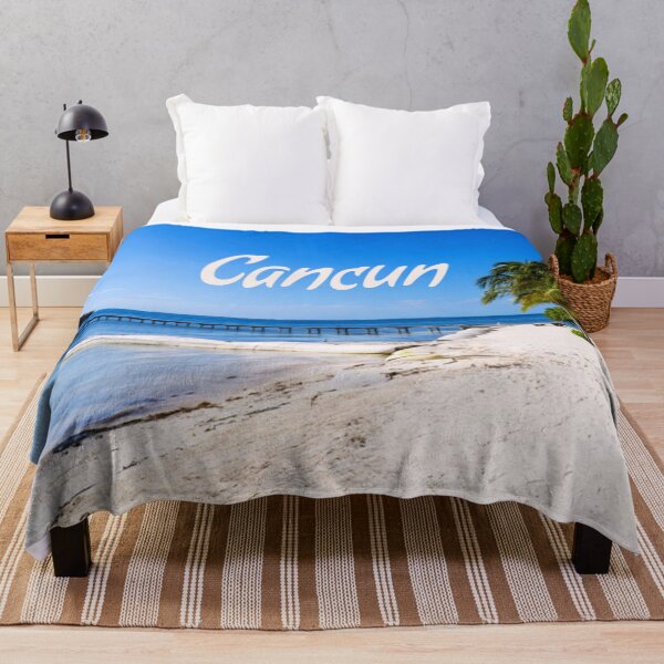 Item preview, Cancun Mexico Beach Ocean Blue Sky designed and sold by mwagie.