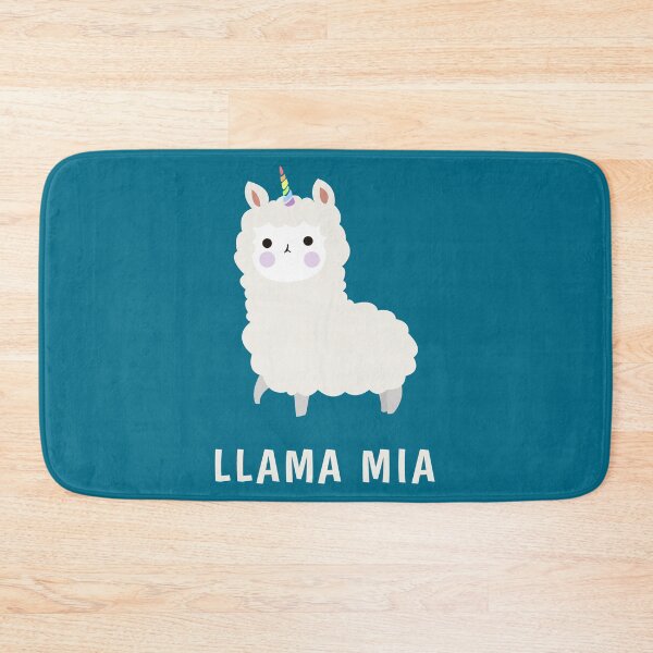 Item preview, Llama Mia Llamacorn Unicorn Rainbow designed and sold by TocaLuna.