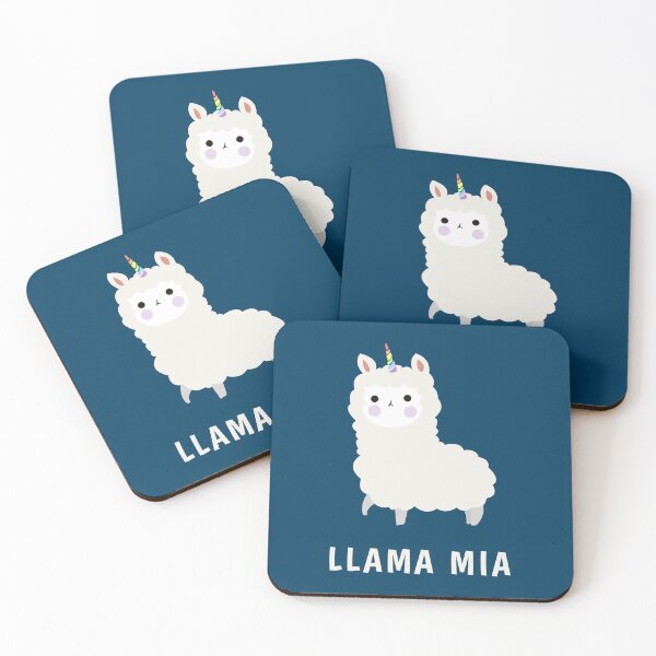 Item preview, Llama Mia Llamacorn Unicorn Rainbow designed and sold by TocaLuna.