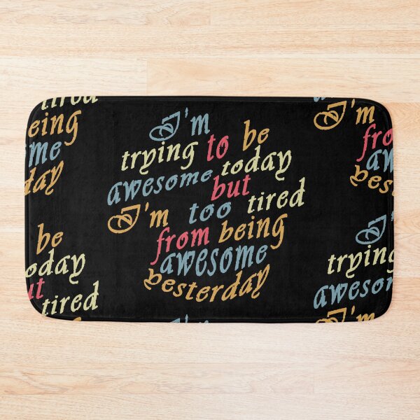 Item preview, Trying to be awesome! designed and sold by Mad Monkey Shop.