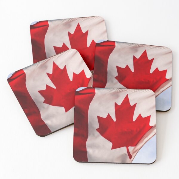 Item preview, Canadian Flag Red and White Maple Leaf Canada designed and sold by mwagie.