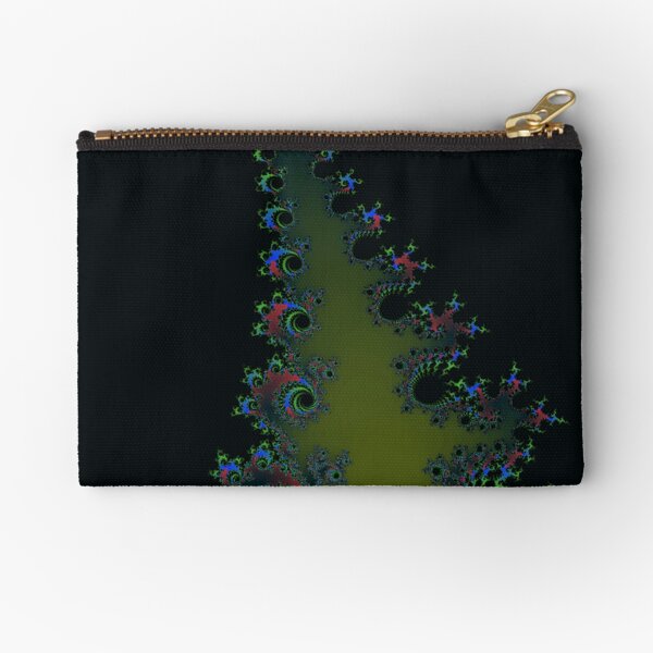 Fractal Art 7 designed and created by (c) Janet Watson Art Zipper Pouch