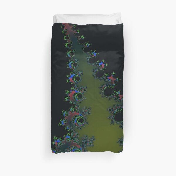 Fractal Art 7 designed and created by (c) Janet Watson Art Duvet Cover