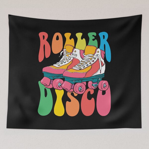 Item preview, Seventies 70's Roller Disco Retro Roller Skates designed and sold by EstelleStar.