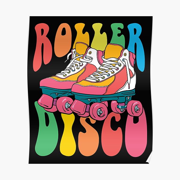 Vintage 70s Roller Skate Porn - Roller Girl Posters for Sale | Redbubble