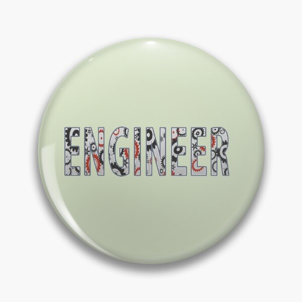 Item preview, Engineer (Internal cogs logo) designed and sold by Mad Monkey Shop.