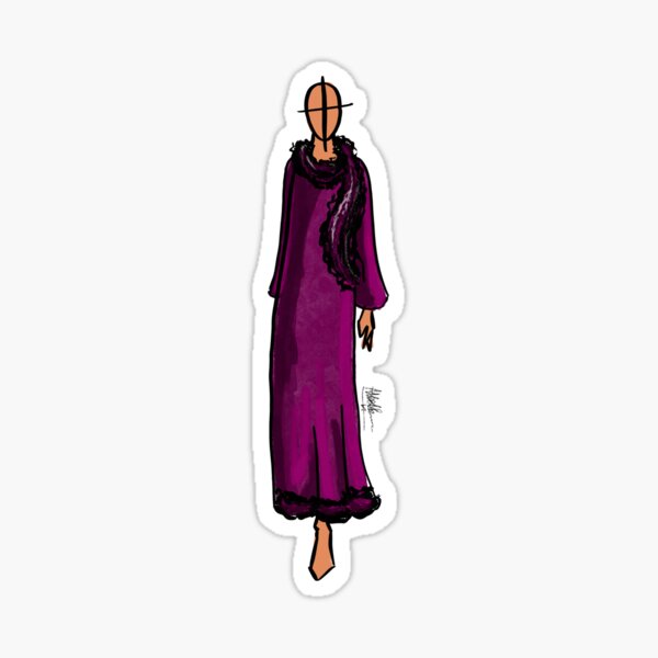 Item preview, Berthe costume design illustration designed and sold by adhdesigns5.