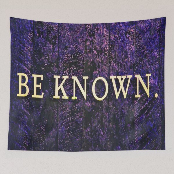 Item preview, Be Known. Motivational Inspirational Purple Blue designed and sold by mwagie.