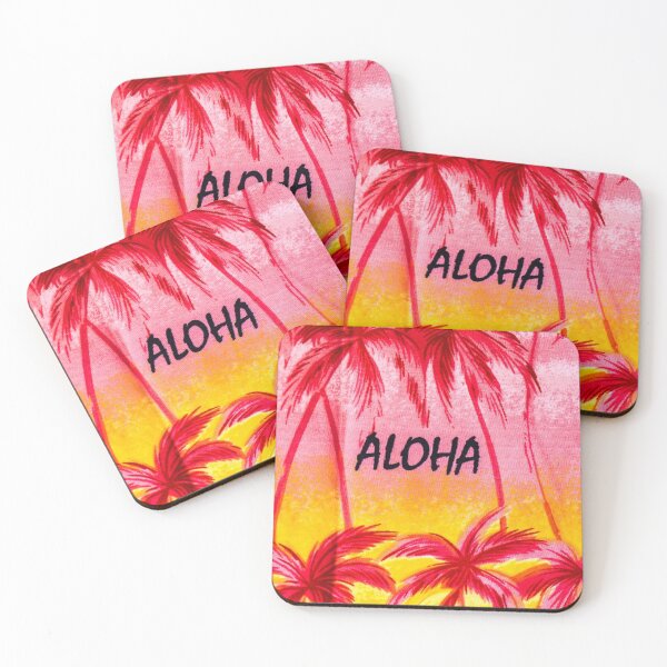 Artikelvorschau, ALOHA FACE MASK - Tropical Vibes - USA - Hawaii entworfen und verkauft von Tropical Blood.