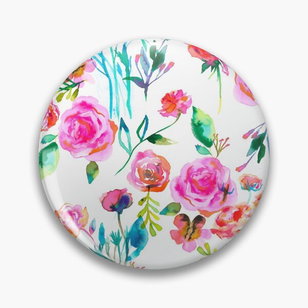 Item preview, Roses bouquet watercolor pattern designed and sold by ninoladesign.