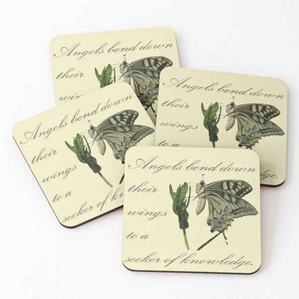 Item preview, Angels Bend Down Their Wings To A Seeker Of Knowledge designed and sold by taiche.