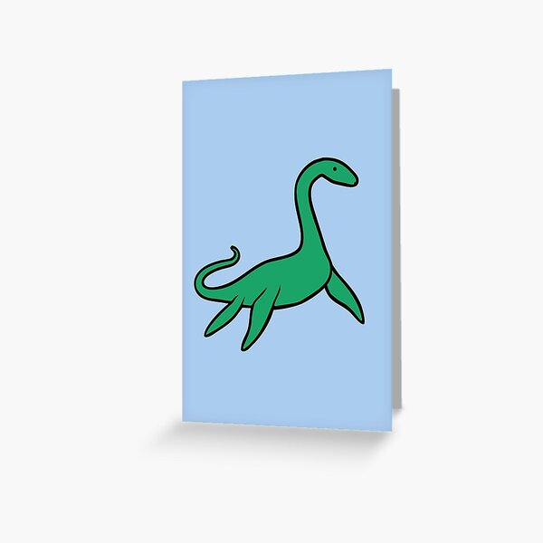 Item preview, Cute Plesiosaur designed and sold by jezkemp.