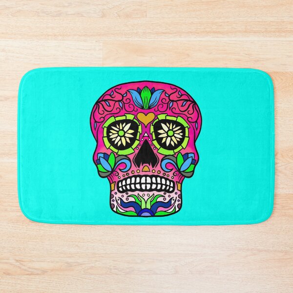 Item preview, Candy Skull Blue designed and sold by fakeface.