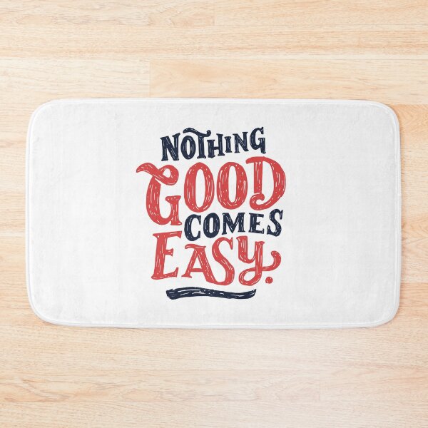 Item preview, Nothing Good Comes Easy - Typography Design designed and sold by Sebastian Stadler.