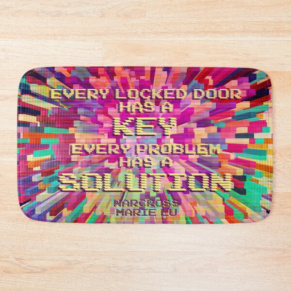 Item preview, Every locked door has a key. Every problem has a solution. Warcross. designed and sold by literarylifeco.