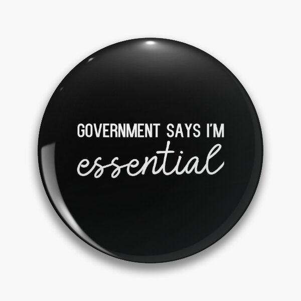 Item preview, Funny Essential Worker Slogan designed and sold by kapotka.