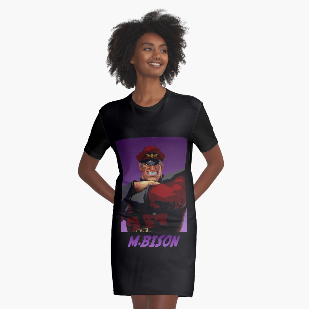 Street Fighter II BAIT x J Balvin Vs M Bison Shirt - Depop