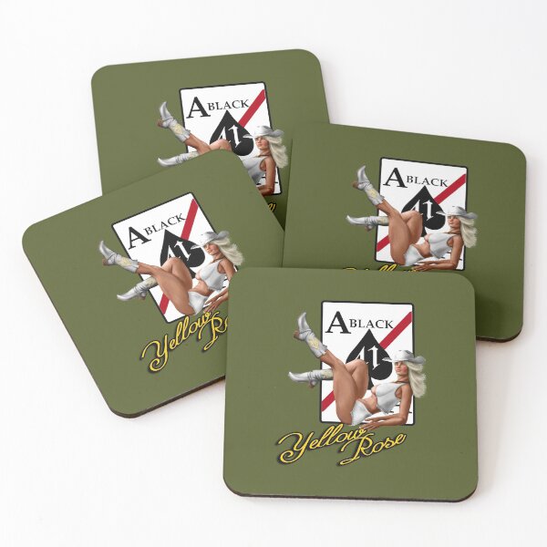 Item preview, Yellow Rose - Aircraft Nose Art Pin-Up Girl designed and sold by SideQuest - Scribbled Chaos!.