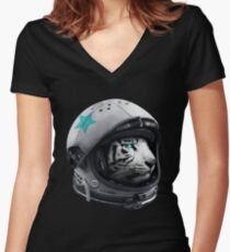 Camiseta entallada de cuello en V Astro Tiger