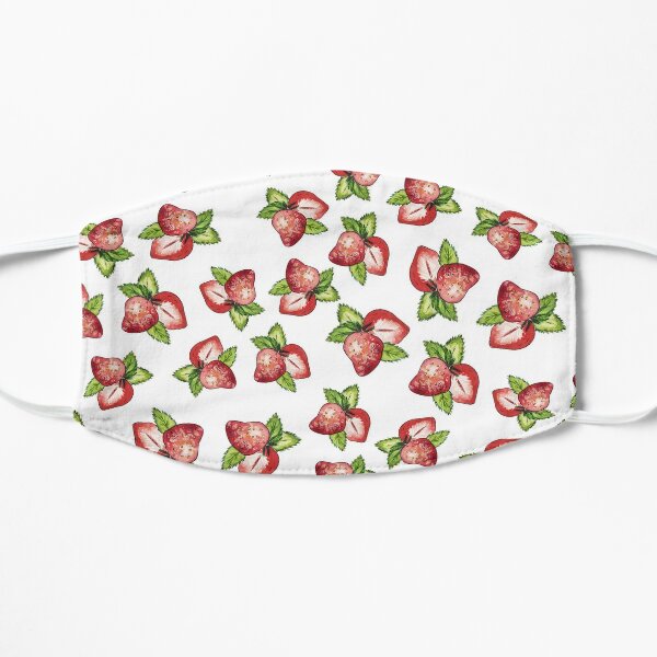 Strawberry fields forever Flat Mask
