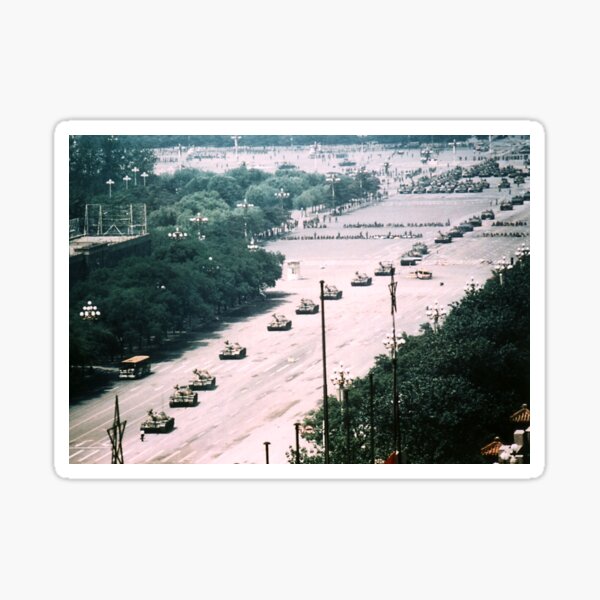 Aperçu de l'œuvre Protestation de la place Tianamen créée et vendue par heathhallmuir.