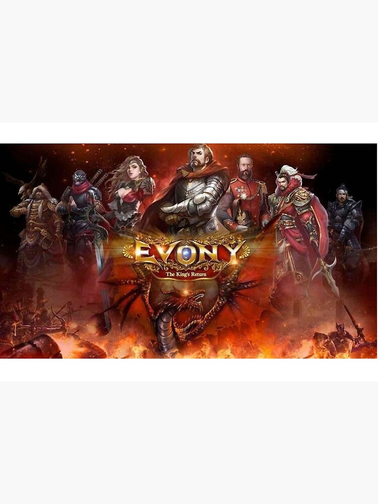 "Evony The Kings Return" Mask by Saucyshaun Redbubble