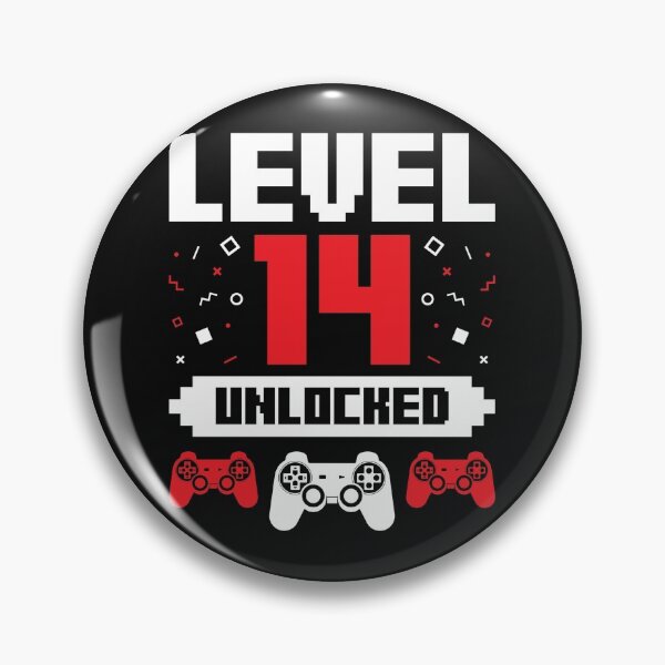 Item preview, 14 Year Old Video Gamer Birthday Gift Level Unlocked designed and sold by EstelleStar.