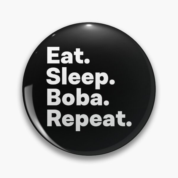 Item preview, Eat Sleep Boba Repeat designed and sold by teesaurus.