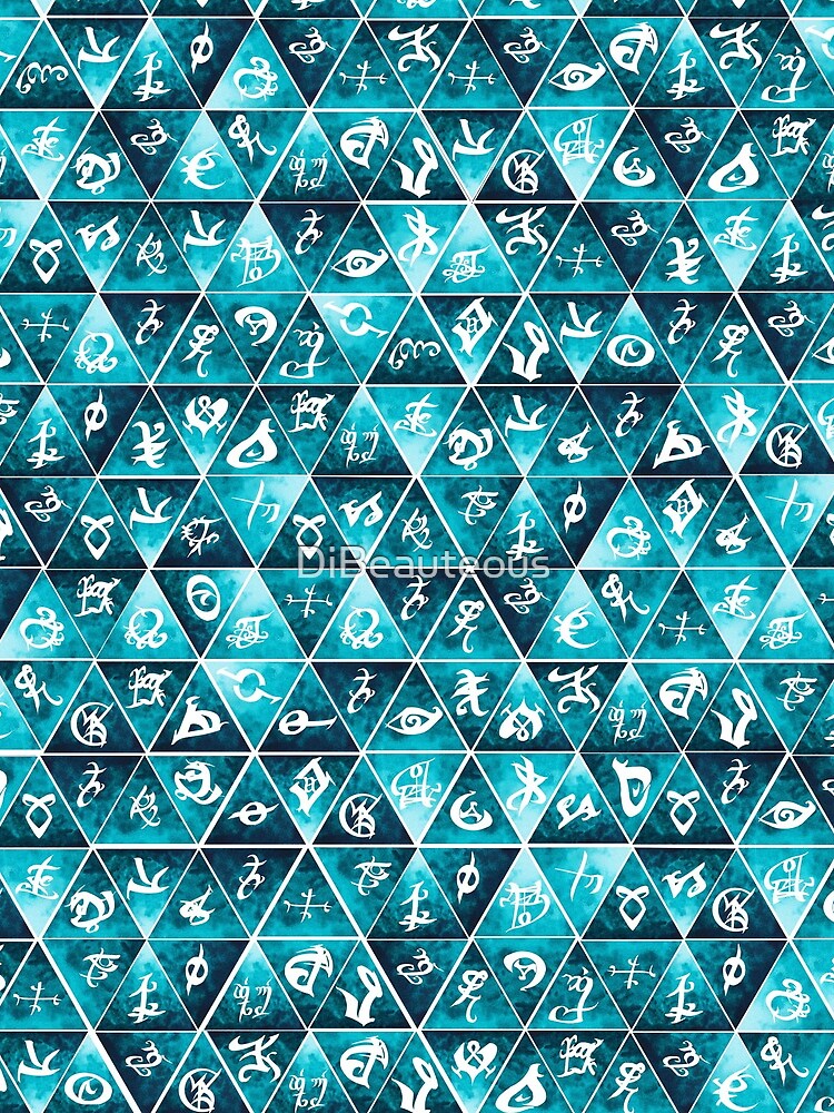 Shadowhunters Runes Mosaic by DiBeauteous