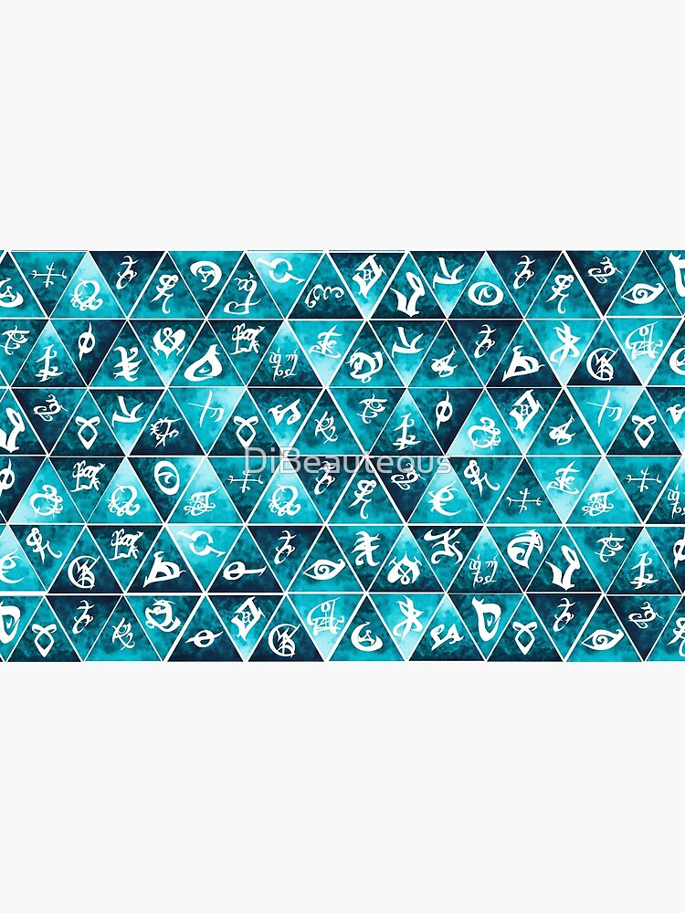 Shadowhunters Runes Mosaic by DiBeauteous