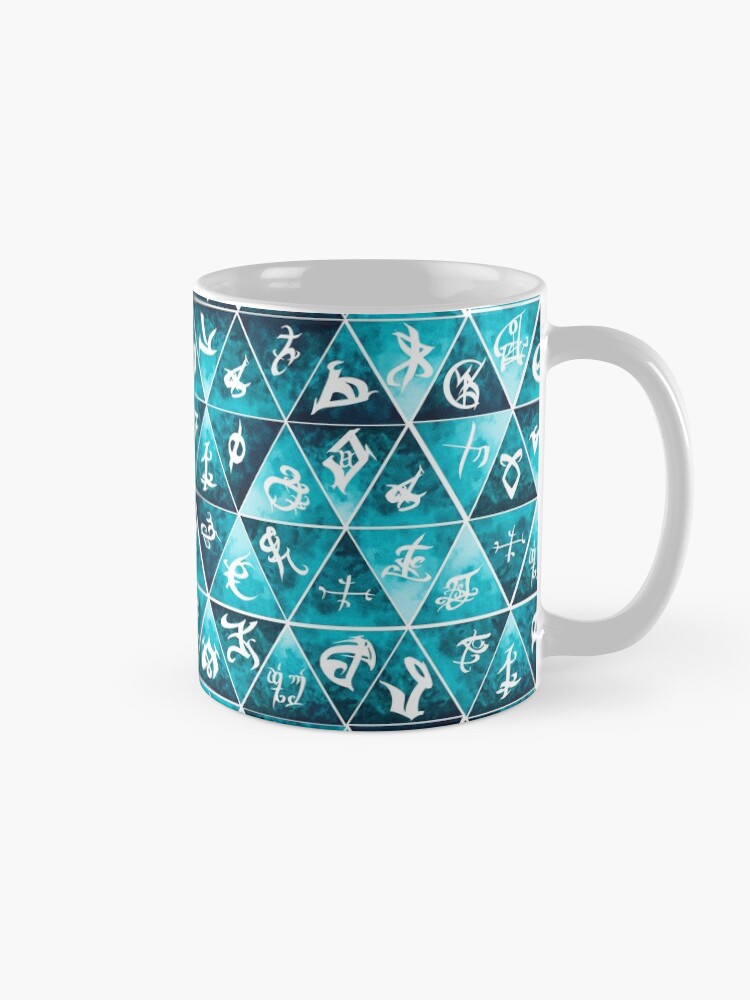 Alternate view of Shadowhunters Runes Mosaic Mug