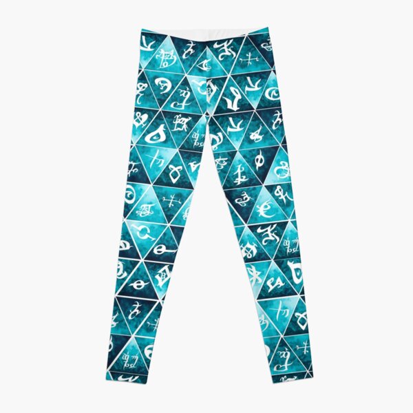 Shadowhunters Runes Mosaic Leggings by DiBeauteous