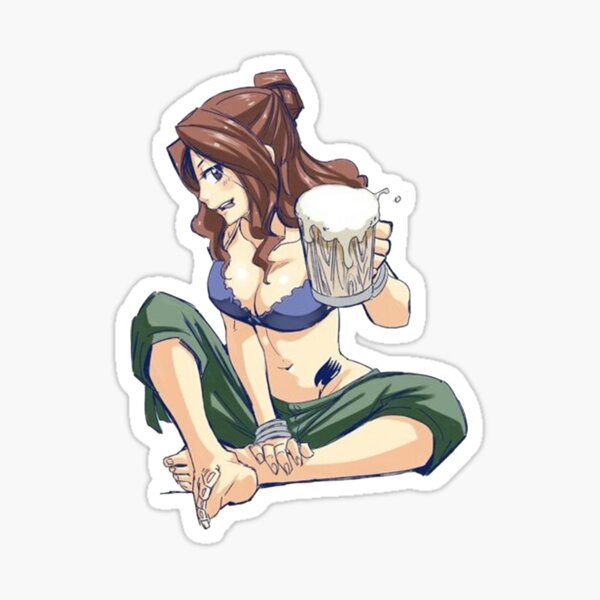 Fairy Tail Cana Waifu Chibi Sticker