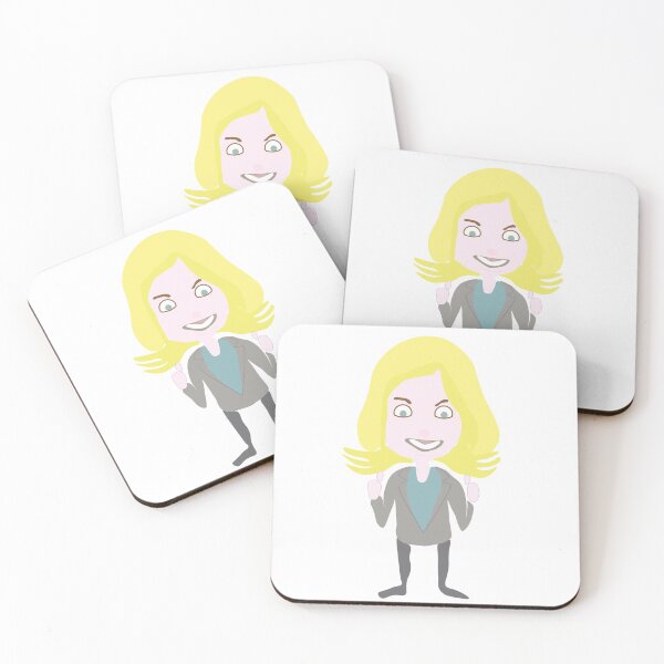 Aperçu de l'œuvre Dessin animé de Leslie Knope créée et vendue par amithc.