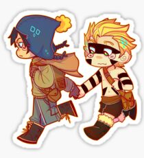 walk with me Sticker