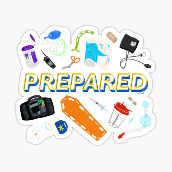 PREPARED Sticker