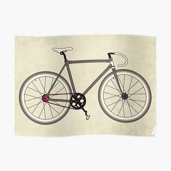 Road Bicycle Poster