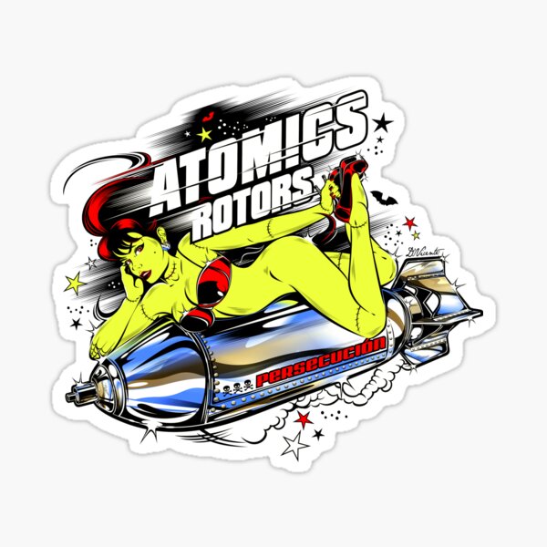 ATOMICS ROTORS Sticker