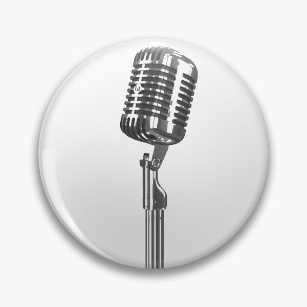 Item preview, Square Microphone Stand Singing Stand Up Comedy designed and sold by WibbleDesign.