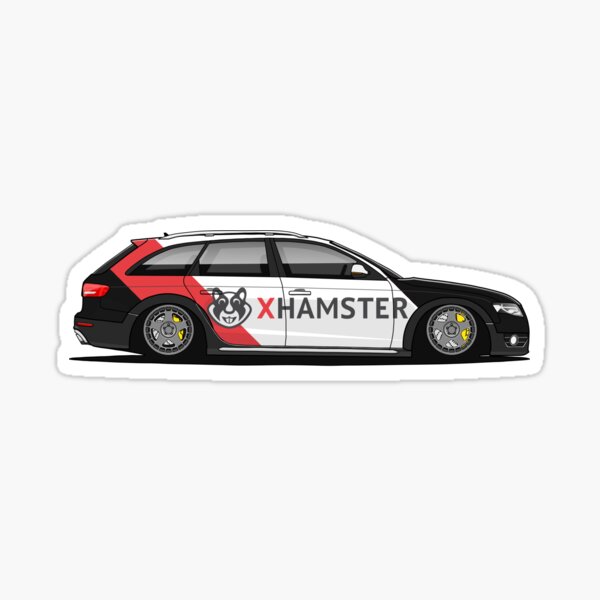 Audi A4 quattro Evo Autocollant Sticker Set - 5151